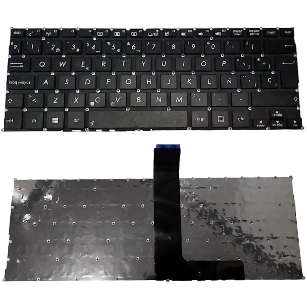 Teclado Repuesto Para Portatil Asus X200 F201e X200m F200la