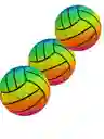 Pelota Bola De Vinil Playa Fiestas Juego Inflable X3 Und