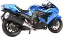 Moto Colección A Escala 1/18 Kawasaki Ninja Azul Maisto