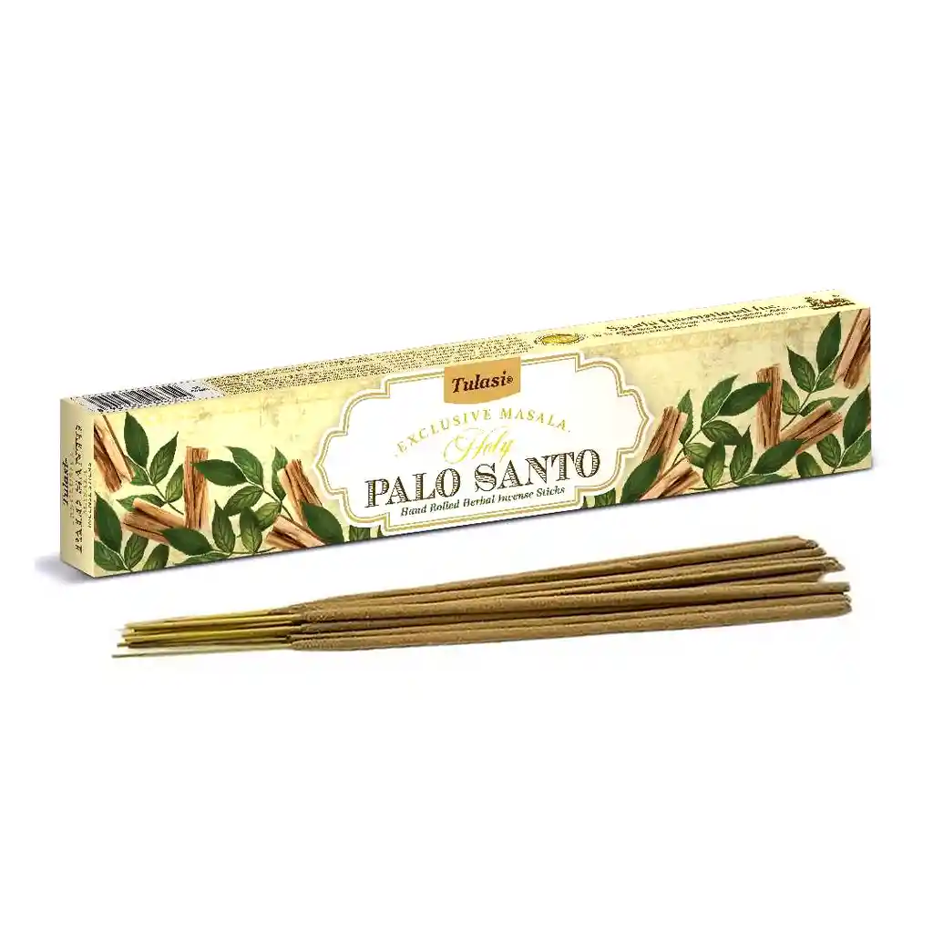 Incienso Premium Tulasi Sagrado Palo Santo – Purificación Y Protección