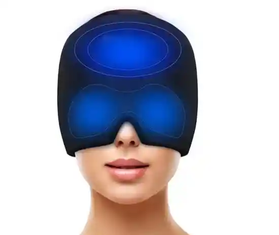 Gorro Mascara De Gel Frío Control Migraña
