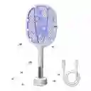 Raqueta Electrica Mata Zancudos Mosquitos Luz Uv Recargable