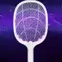 Raqueta Electrica Mata Zancudos Mosquitos Luz Uv Recargable