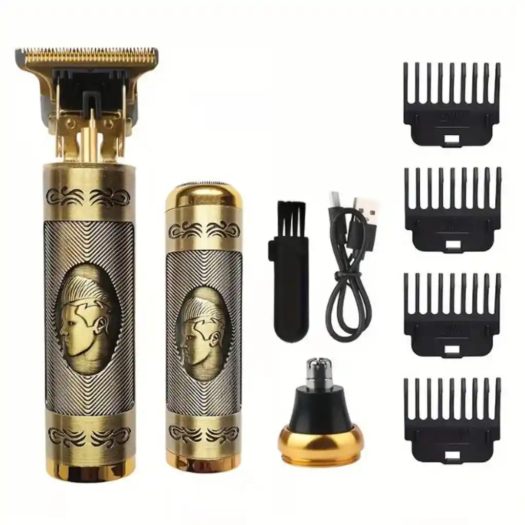 Máquina 5 En 1 Cortadora De Cabello, Barba, Corporal, Barba, Bigote, Axilas, Piernas, Nariz Y Oidos, Recargable - Daling 1620