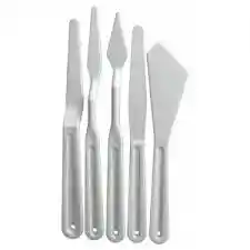 Espátulas Plásticas Para Manualidades Y Pintura X 5 Und