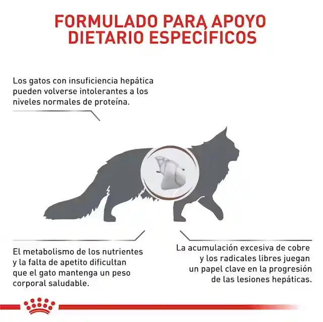 Royal Canin Hepatic Gato 2 Kg