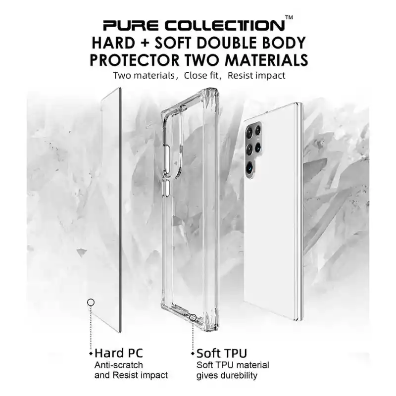 Funda Para Samsung Galaxy S24 Plus Estuche Clean Space