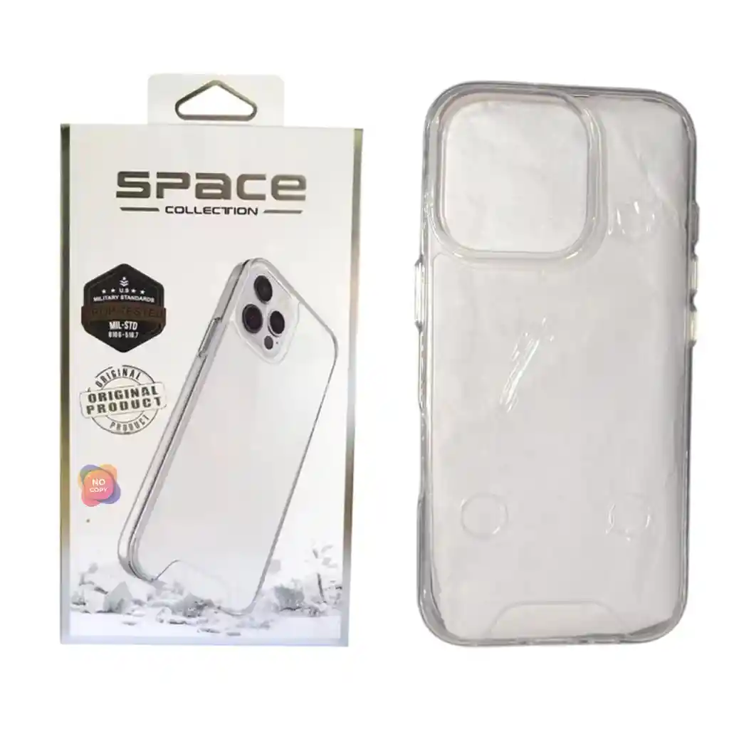 Forro Acrilico Space Iphone 16 Pro