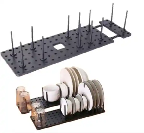 Organizador De Platos Ollas Tapas Expansible