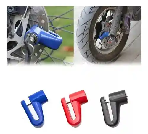 Candado De Seguridad Para Freno De Disco, Motos Y Bicicletas