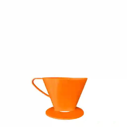 Portafiltro Melitta Naranja (tamaño #100 - Pequeño - 300 Ml)