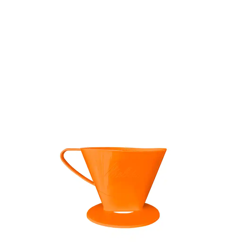 Portafiltro Melitta Naranja (tamaño #100 - Pequeño - 300 Ml)