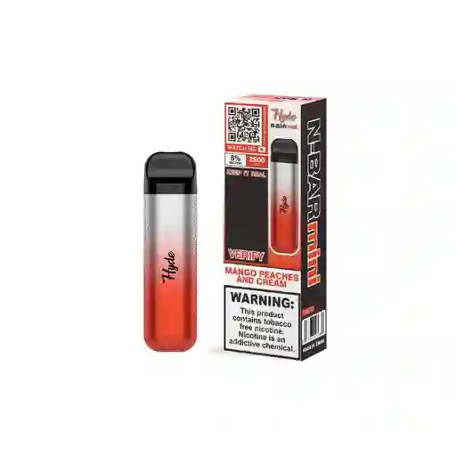 Vaporizador Hyde N-bar Mini 2500puffs Vapo - Mango Peaches And Cream