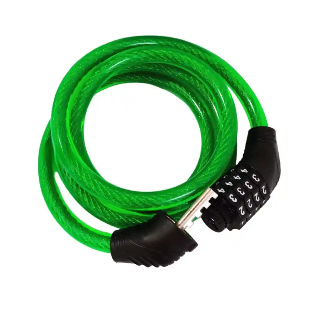 Candado Guaya Grande De Combinación 152cm De Largo 4 Dígitos