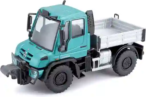 Camión A Escala 143 Mercedes Benz Unimog Azul Maisto