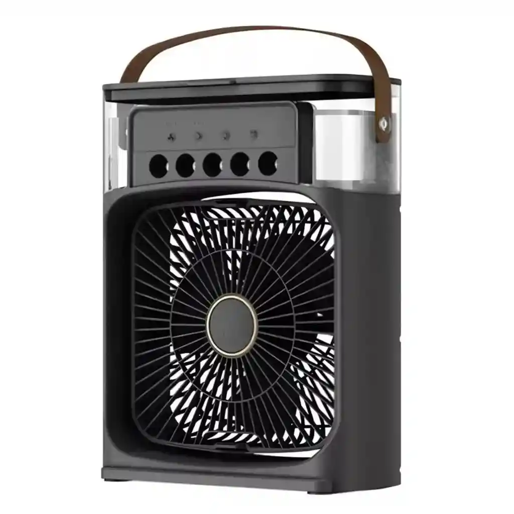 Ventilador Recargable Con Humidificador Aire Fresco En Casa