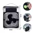 Ventilador Recargable Con Humidificador Aire Fresco En Casa