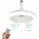 Bombillo Ventilador Led Techo Con Control Remoto