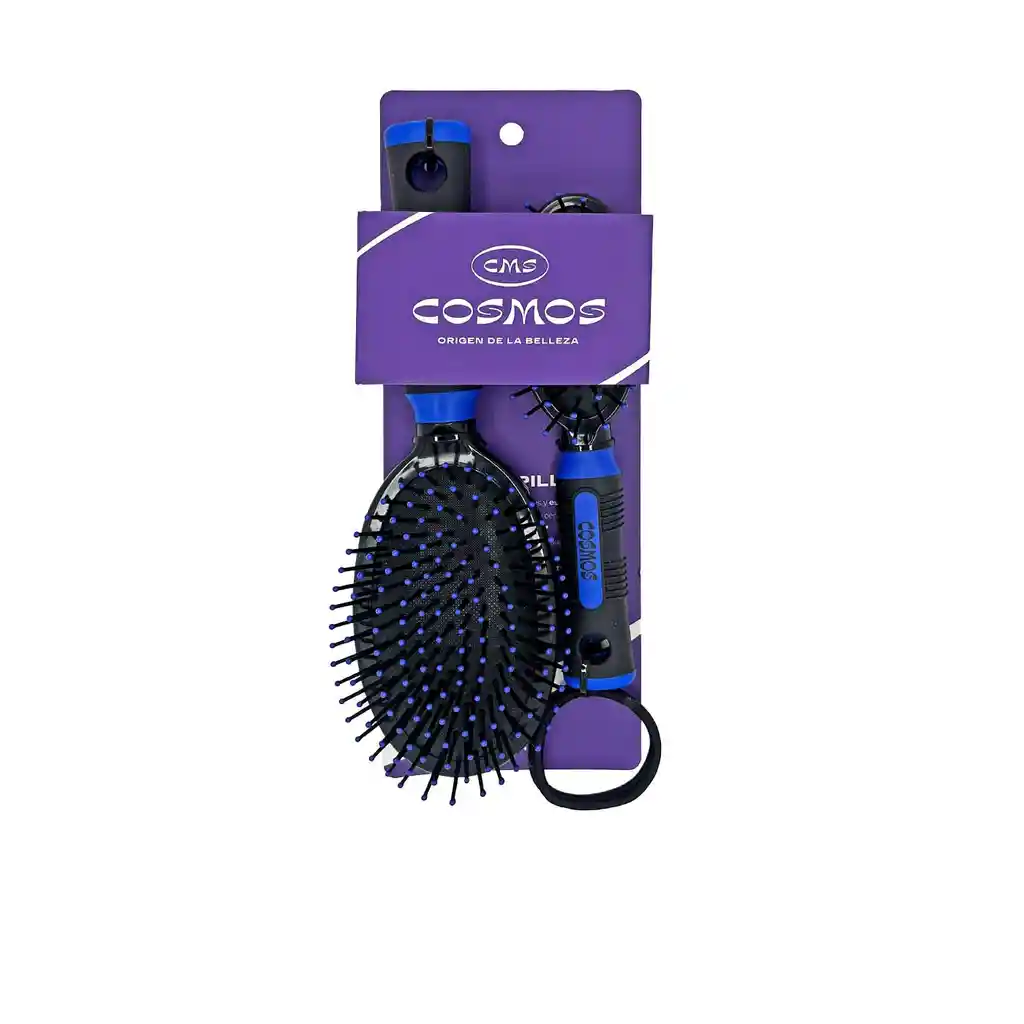 Set X2 Cepillos Grande Y Pequeño Cms Cosmos 9657