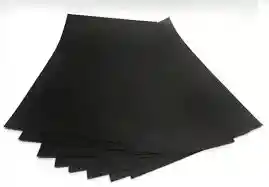 1/8 Cartulina Negra X10
