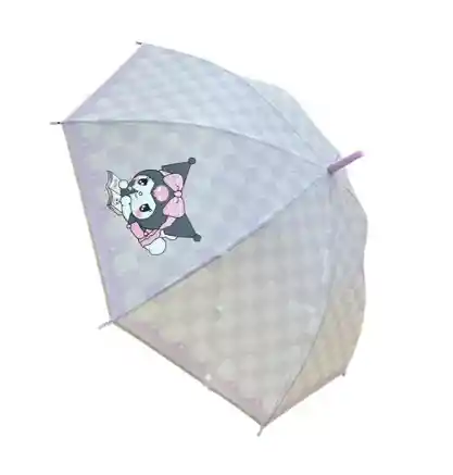 Sombrilla De Kuromi Con Cuadros