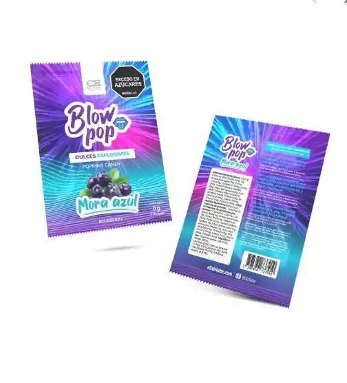 Blow Pop Mora Azul ( Dulces Explosivos) Preambulo - Elixir