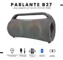 Parlante De Sonido Wireless B27 Gris Bluetooth Portátil Luz Rgb Innovo Tech