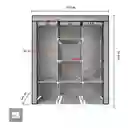 Combo Closet 3 Cuerpos En Tela + 3 Cajas Almacenadoras De Ropa + 1 Organizador Ropa Interior