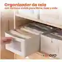 Combo Closet 3 Cuerpos En Tela + 3 Cajas Almacenadoras De Ropa + 1 Organizador Ropa Interior