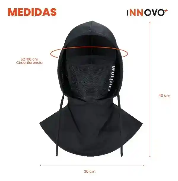 Combo Canguro Running Morado Y Balaclava Para Ciclistas Gorro Protege Filtro Uv