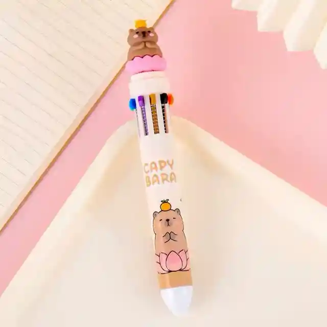 Lapicero Multiminas 10 Colores Capiras - Chigüiros