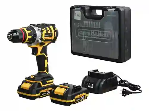 Taladro Inalámbrico Mandril 60v 1/2 Con Kit De Brocas Y Llaves Innovo Tools