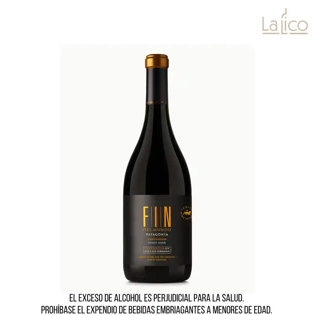 Fin Del Mundo Single Vineyard Pinot Noir 750ml