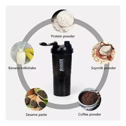 Botella Mezclador Batidos Proteina Fitness Libre Bpa