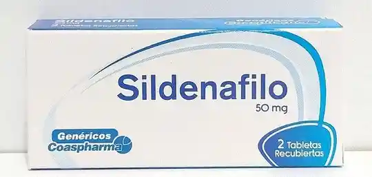 Sildenafilo 50 Mg X 2 Tab (coaspharma)