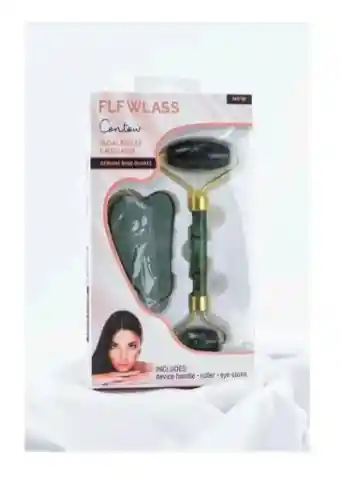 Kit Masajeador Rodillo Hade + Piedra Guasha