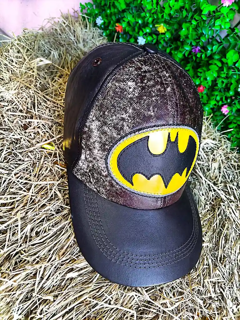 Gorra En Cuero Batman