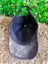 Gorra En Cuero Gris