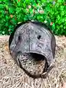 Gorra En Cuero Gris