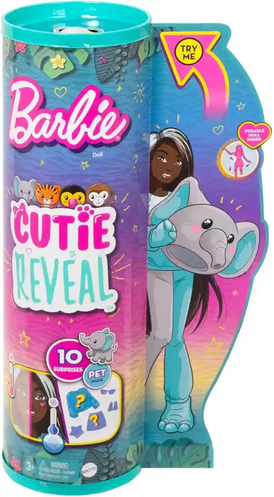 Barbie Cutie Reveal Elefante