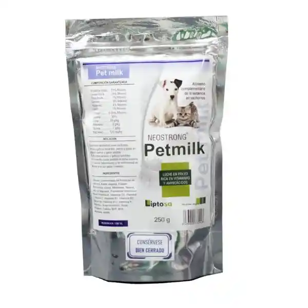 Lactoremplazador Petmilk 250 Gr