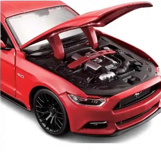 Carro A Escala 1:24 Ford Mustang Para Ensamblar Maisto