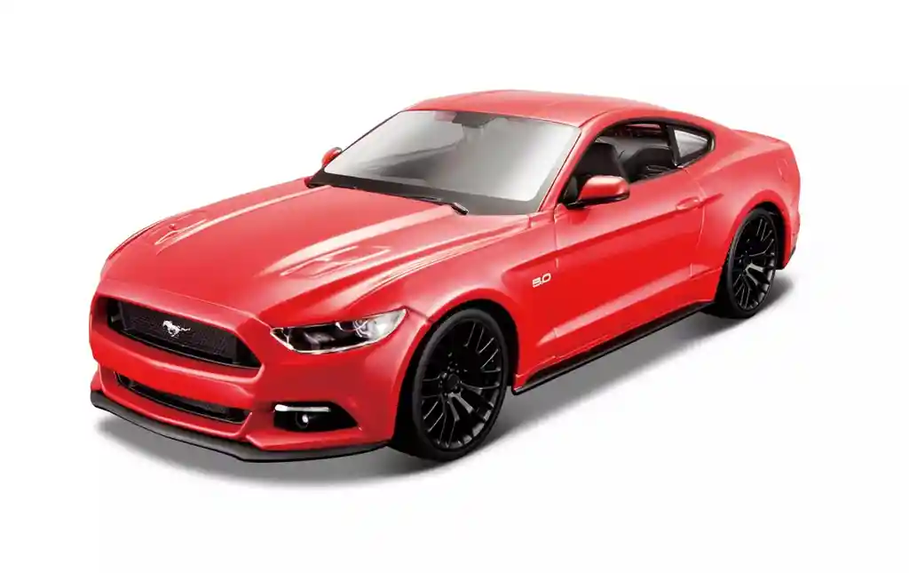 Carro A Escala 1:24 Ford Mustang Para Ensamblar Maisto