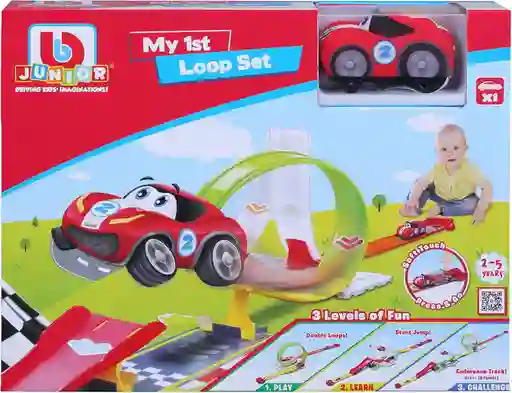 Juego Mi Primer Pista De Carros Bburago Para Niños