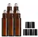 Dispensador Rollon Frasco X5 Probador Bola Aplicador Perfumes En Acero 10ml