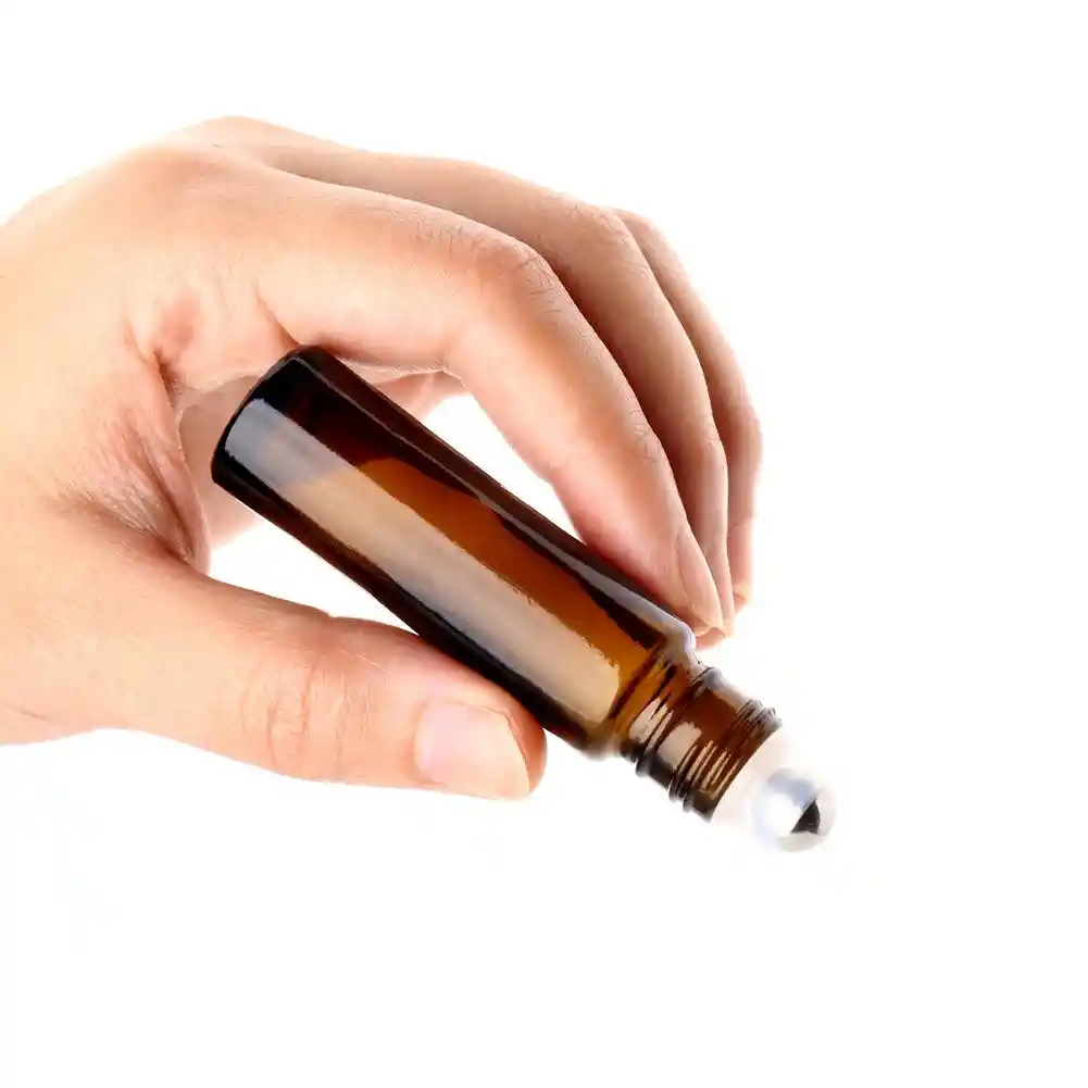 Dispensador Rollon Frasco X5 Probador Bola Aplicador Perfumes En Acero 10ml