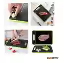 Combo Cook Home Escurridor De Platos 2 Niveles Tabla De Picar Set De Cuchillos X6 Y Set De Utensilios X12 Piezas