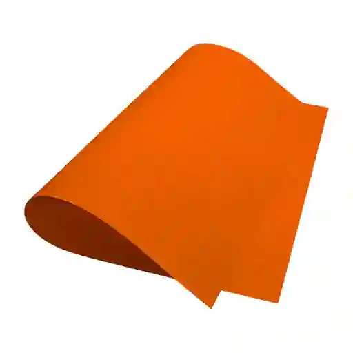 Cartulina Iris Medio Pliego 70 X 50 Color Naranja