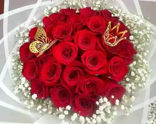 Rosas Rojas Detalle Único