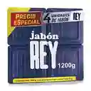 Jabon Rey En Barra X 4 Unidades